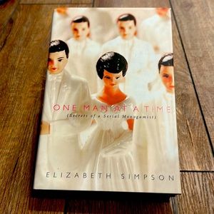 ONE MAN AT A TIME Hard Back Book Elizabeth Simpson
